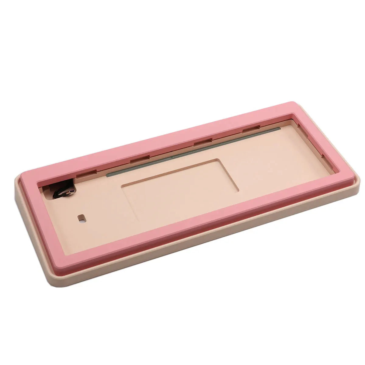 Case Aluminium 60% Rose Violet Tiffany - Vue de dessus