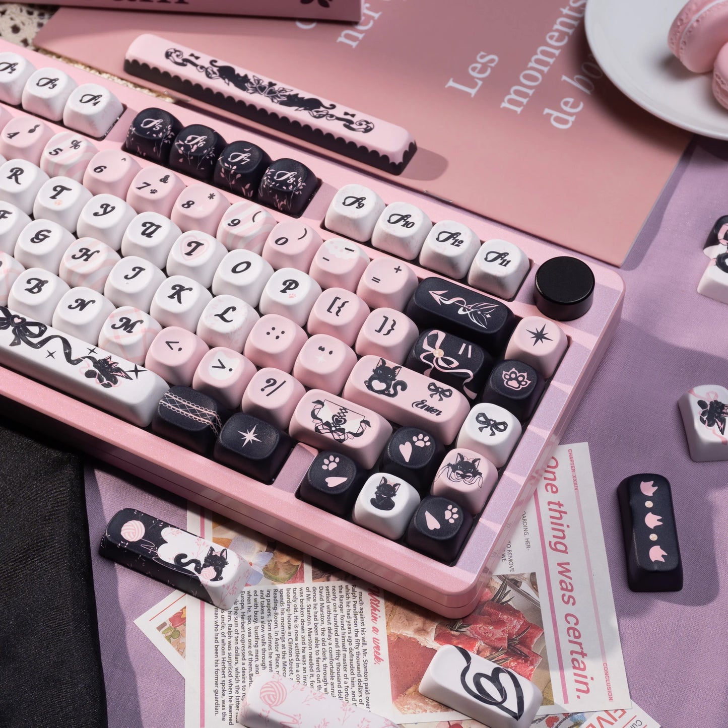 Keycaps QWERTY MOA 30 Styles