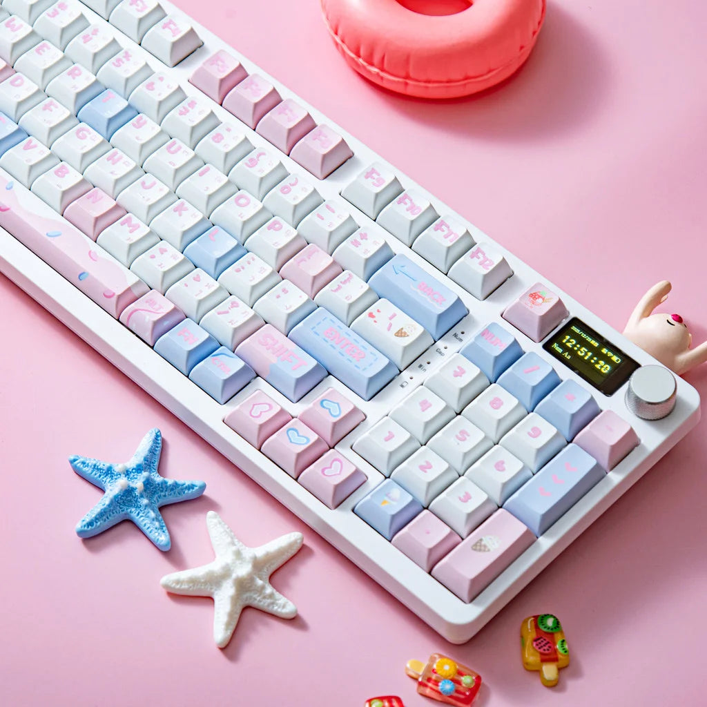 Keycaps AZERTY Ice Cream