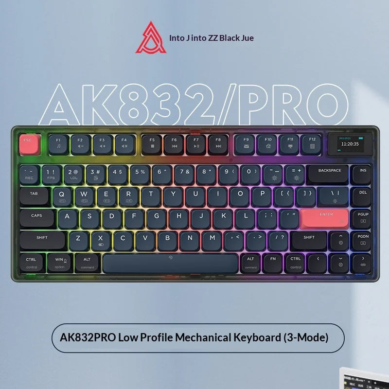 Clavier mécanique Ajazz AK832Pro