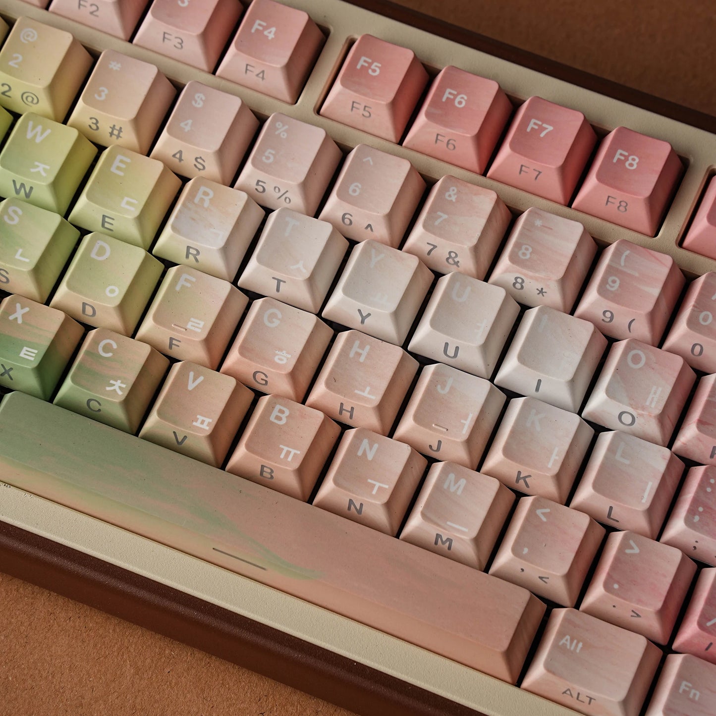 Keycaps AZERTY Dégradé - Packaging