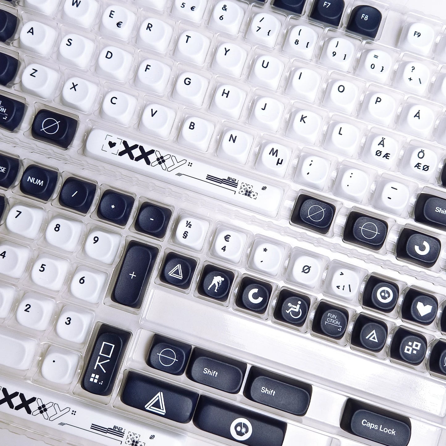 Keycaps AZERTY Print Stream