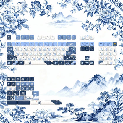 Keycaps QWERTY MOA 30 Styles