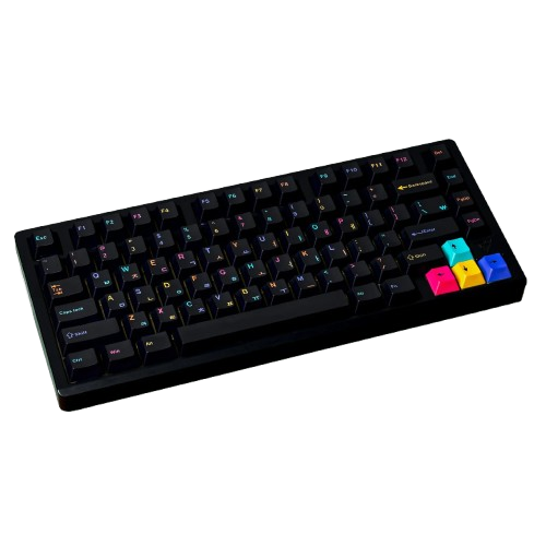 Keycaps AZERTY/QWERTY Creative Black