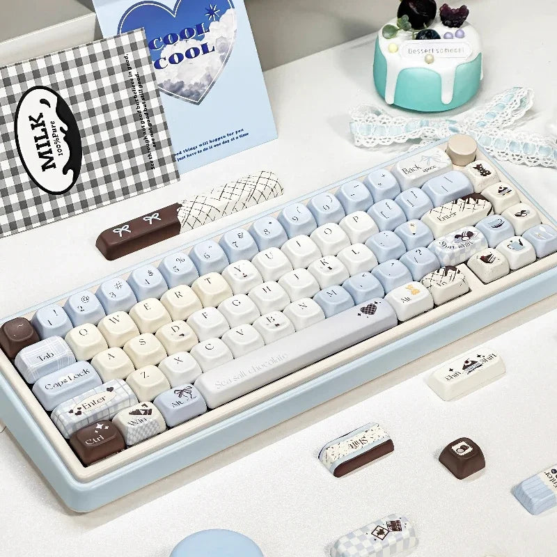 Keycaps Chocolat Sel de Mer