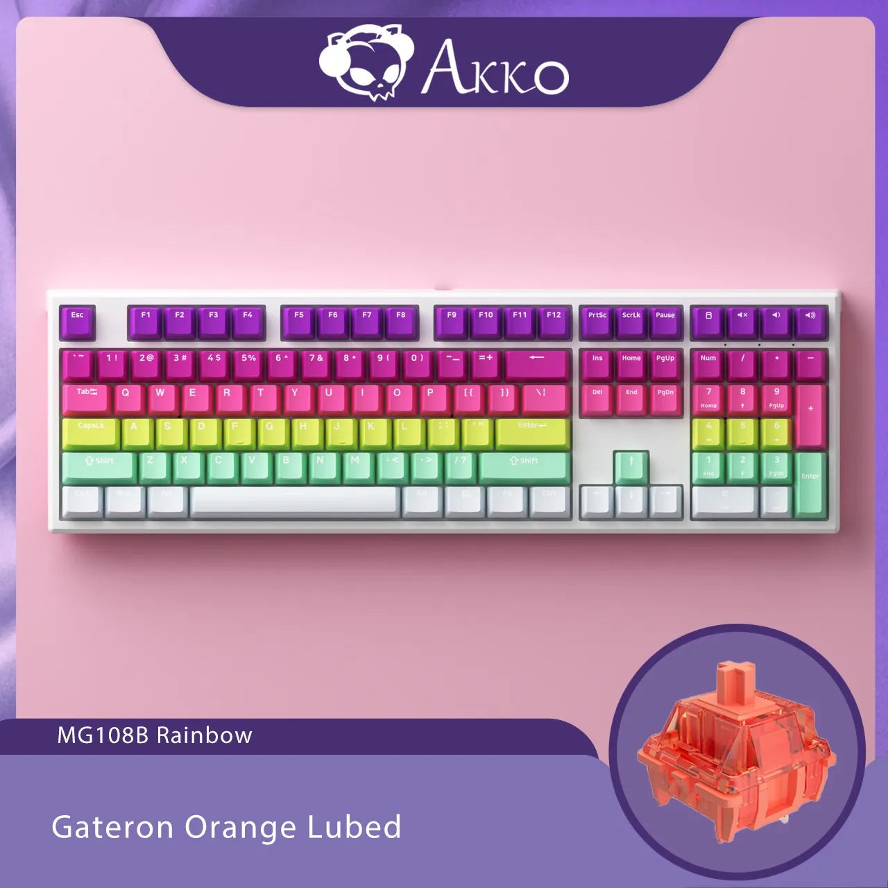 Akko MG108B - Vue 8