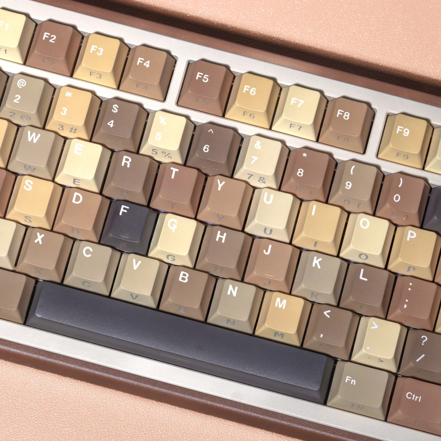 AZERTY-Tastenkappen aus Sandstein