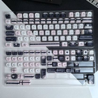 Keycaps Lolita Rose et Bleu