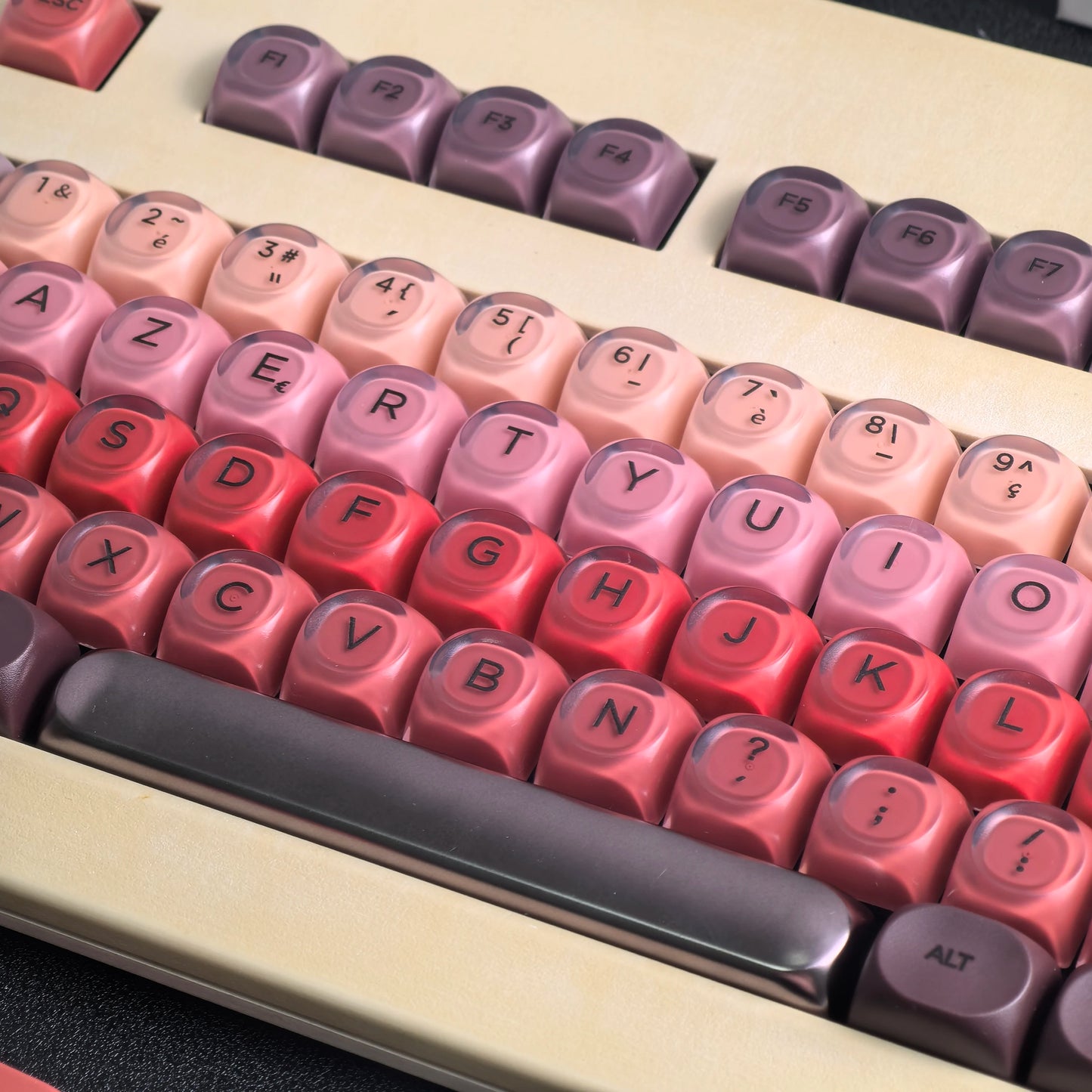 Retro Foundation AZERTY-Tastenkappen