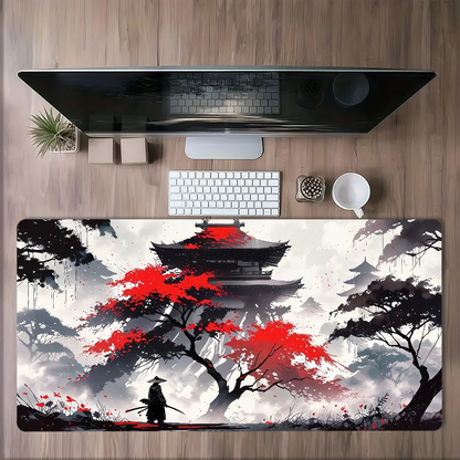 Tapis de Souris Coucher de Soleil Montagne - Détail
