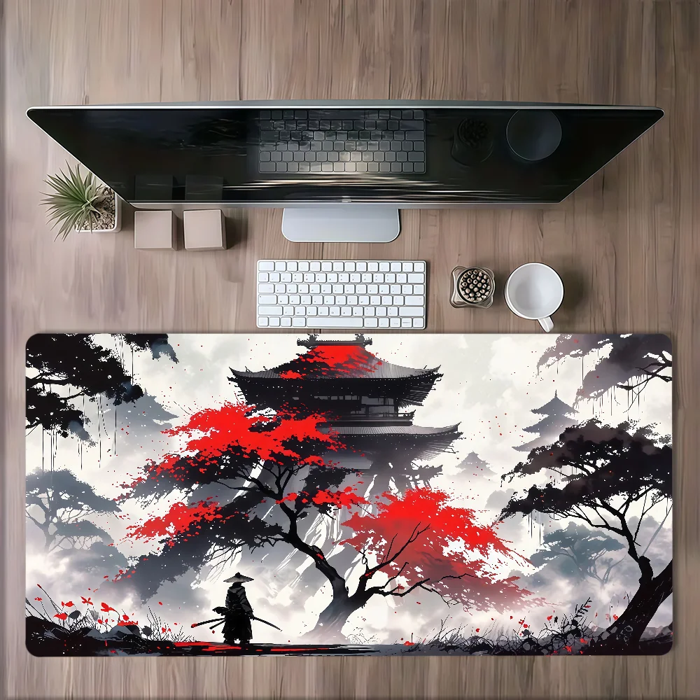 Tapis de Souris Coucher de Soleil Montagne - Détail
