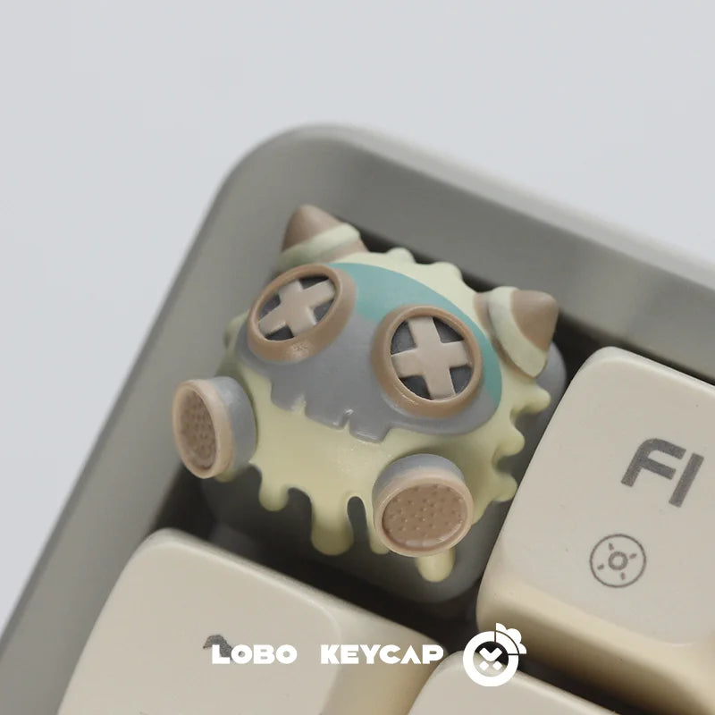 Keycap Artisan Kuromi Melody 3D - Vue 10