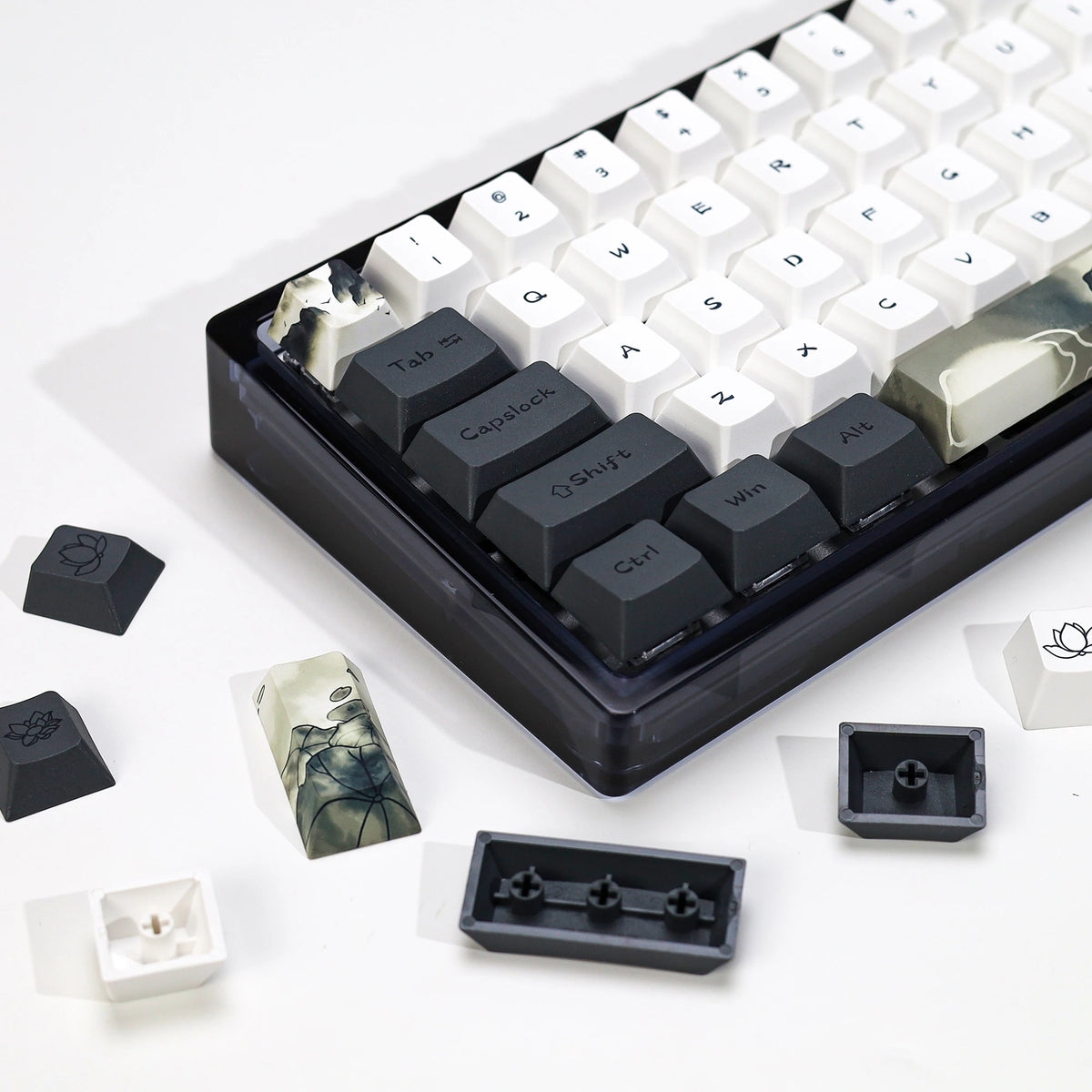Keycaps Tusche-Lotus