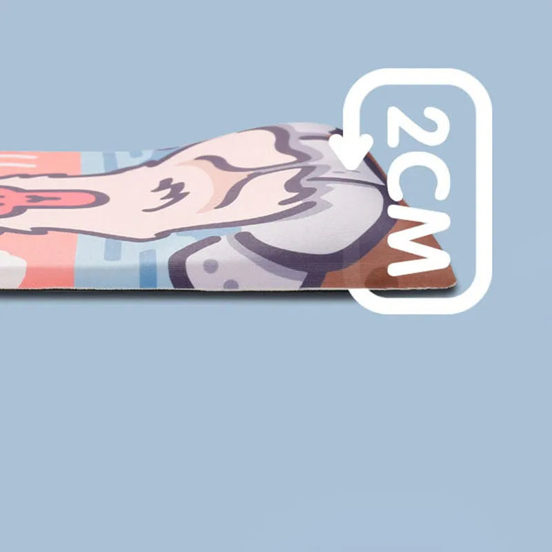 Tapis de Souris Cute Monkey - Vue de dessus