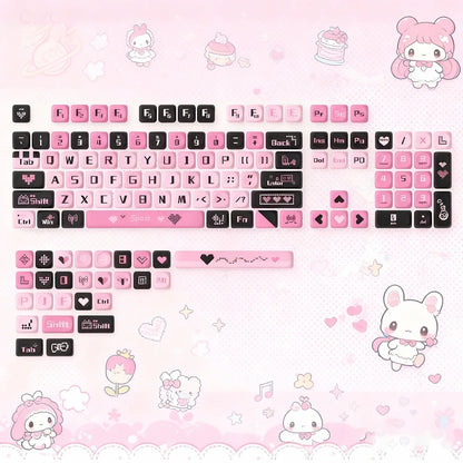 Keycaps QWERTY MOA 30 Styles