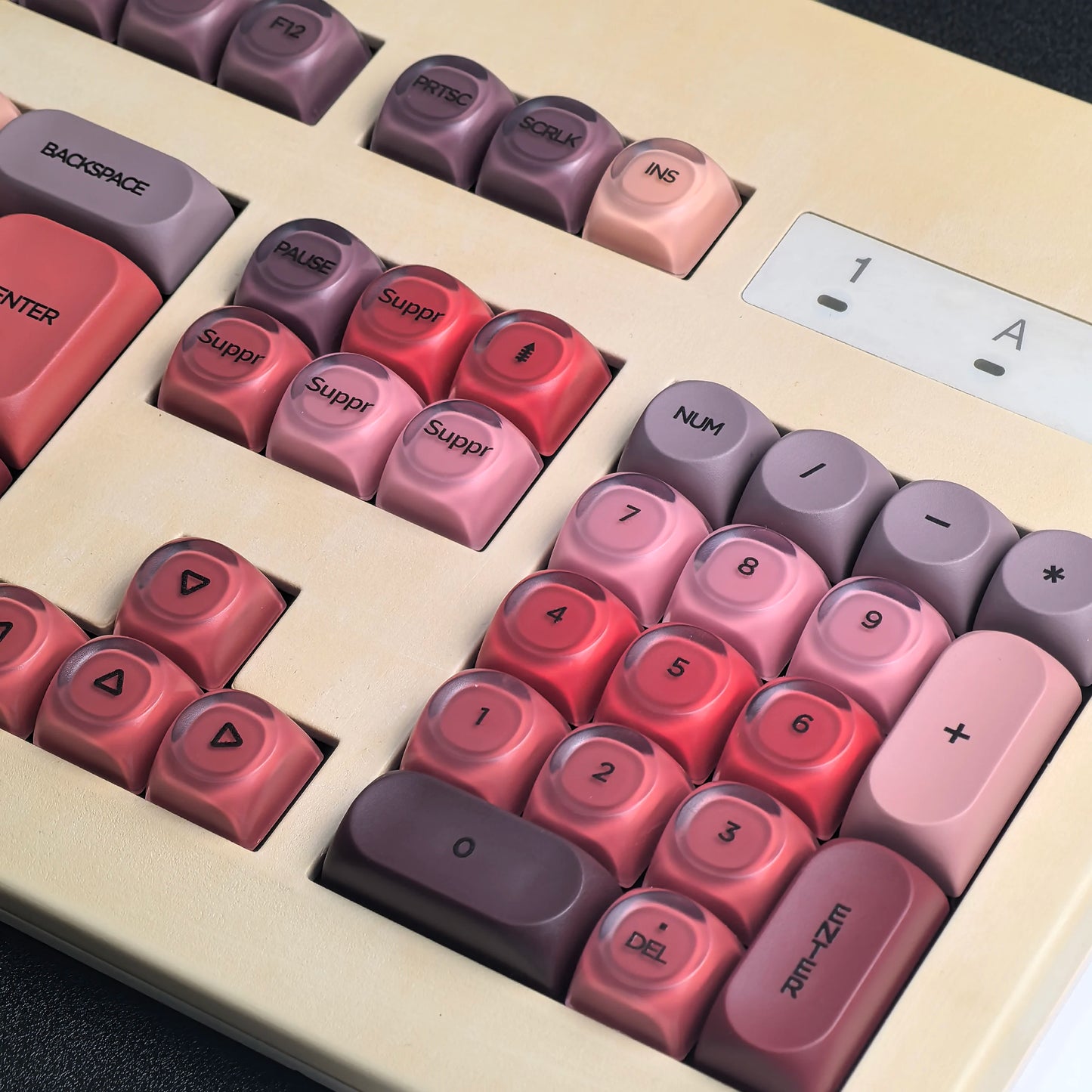 Keycaps AZERTY Crystal Lipstick