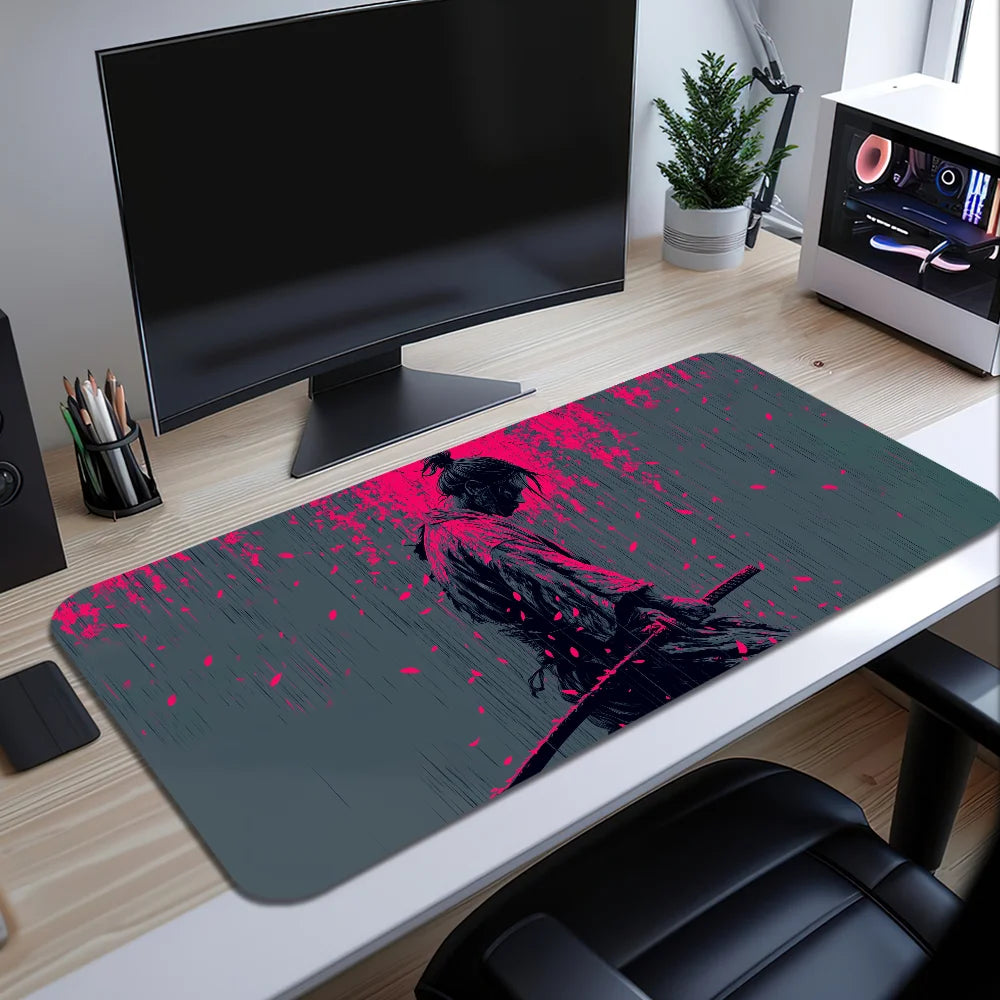 Tapis de Souris Samurai - Vue de côté