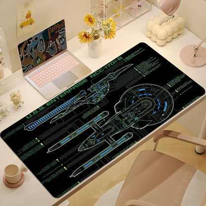 Tapis de Souris Star Trek - Accessoires inclus