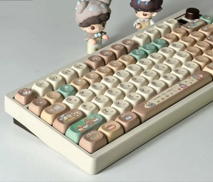 Keycaps AZERTY Candy Colorées - Vue 14