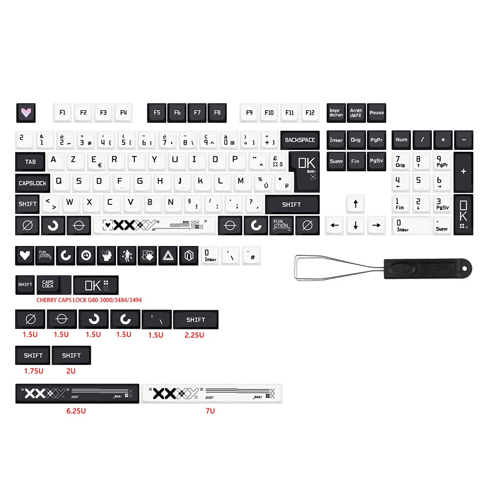 Keycaps AZERTY CS:GO