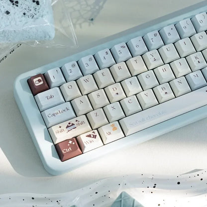 Keycaps Chocolat Sel de Mer