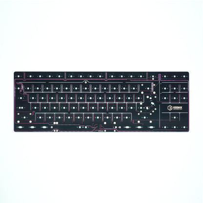 PCB Y&R80 80% Hot Swap RGB - vue principale