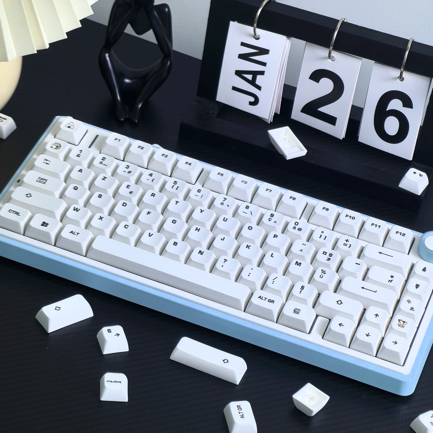 Keycaps AZERTY Vache