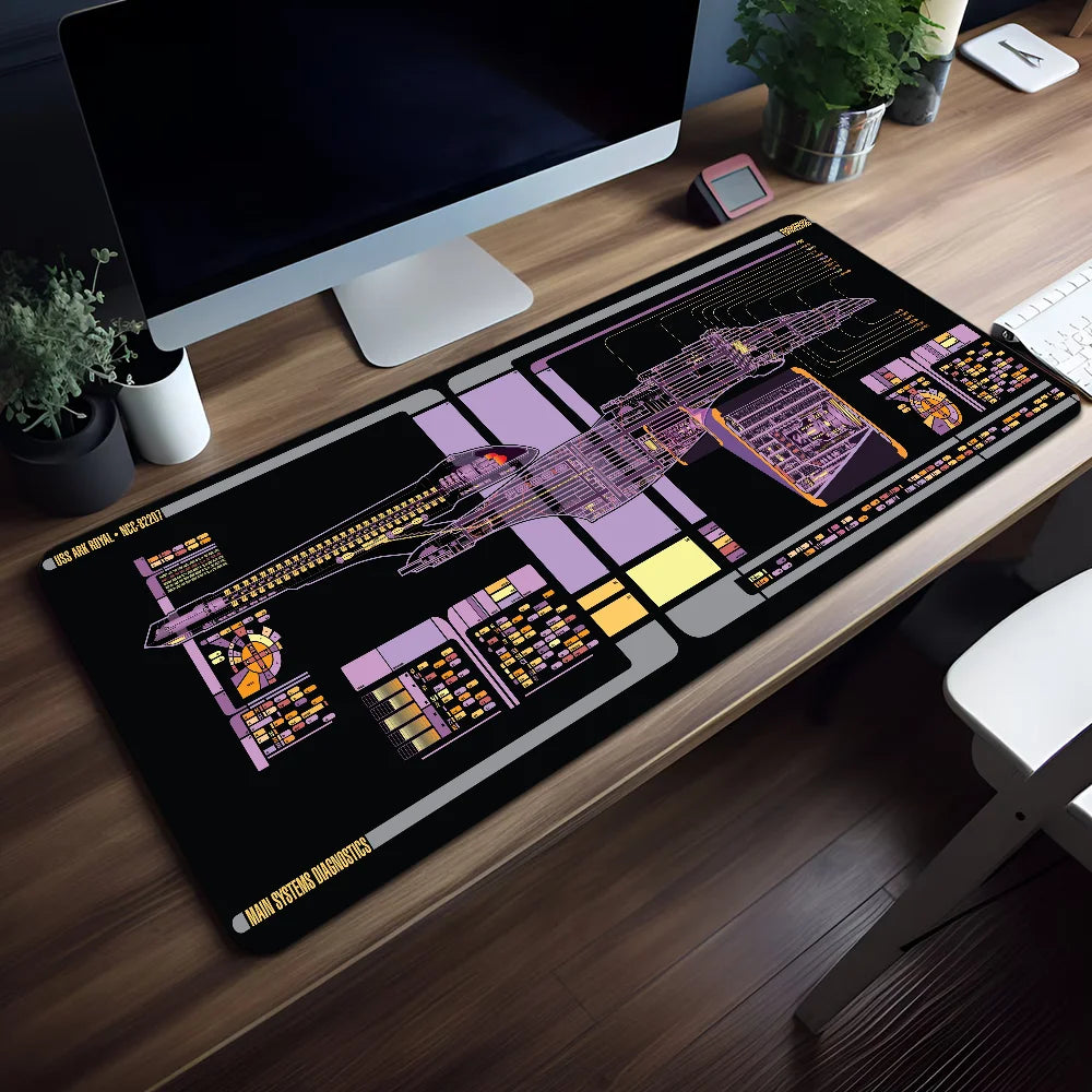 Tapis de Souris Star Trek - Vue rapprochée