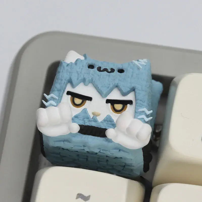 Artisan Keycaps Chat Bleu