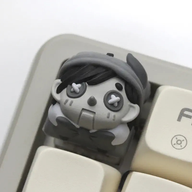 Artisan Keycaps Marionette Black And White