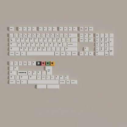 AZERTY Keycaps Cherry Color