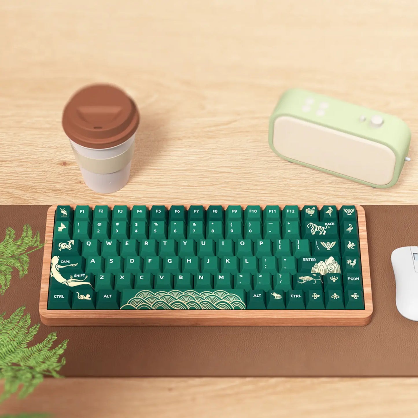 AZERTY Keycaps Foret