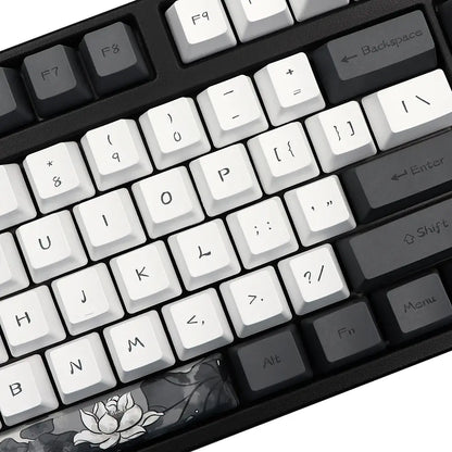 Azerty Keycaps Lotus