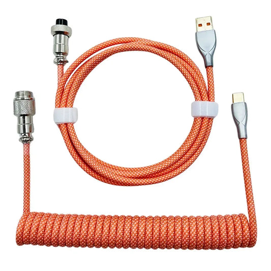 Câble de Clavier Custom Simple Orange