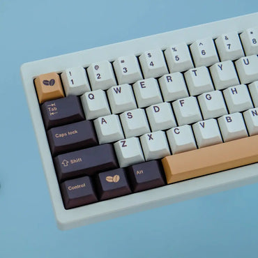 Café Keycaps QWERTY