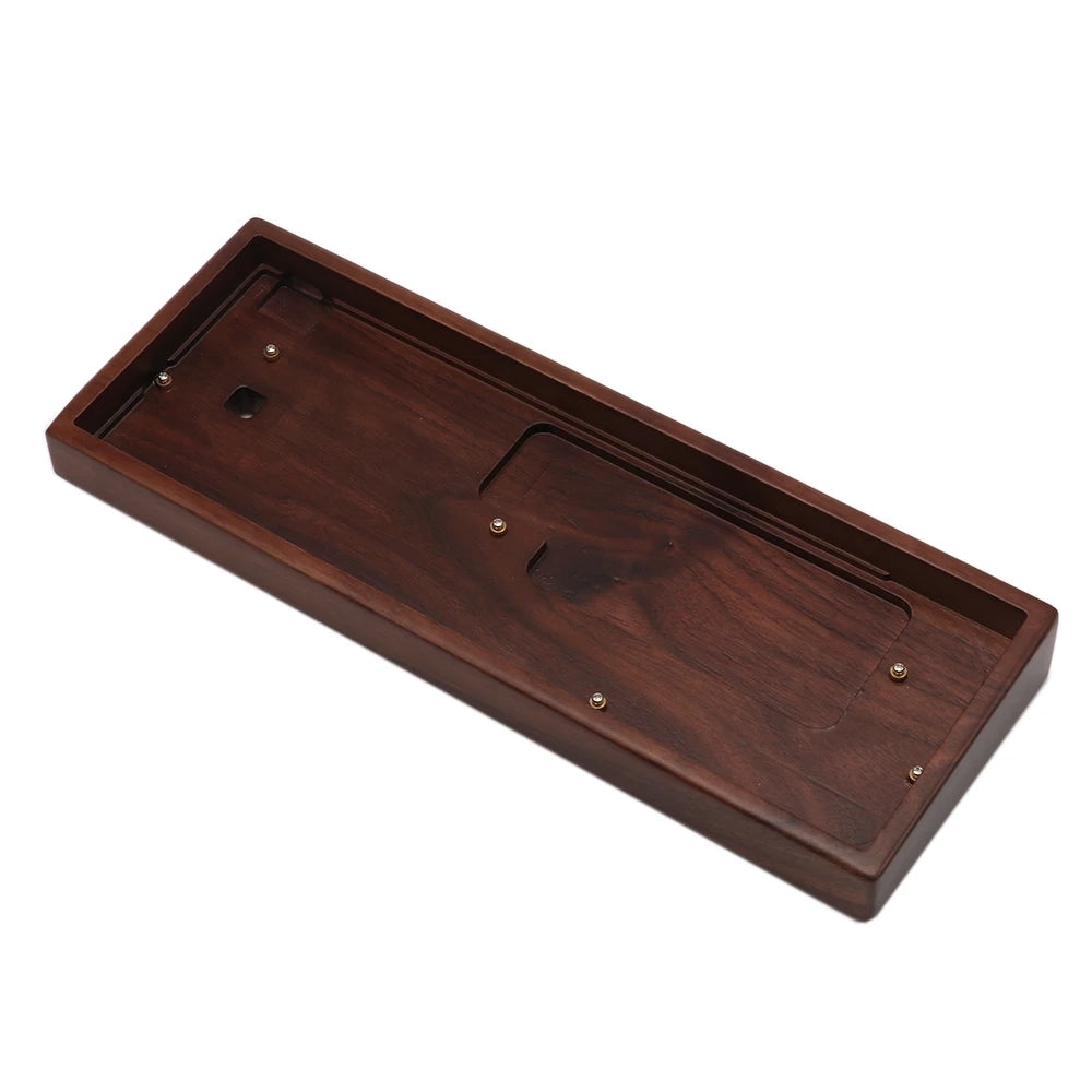 Case Clavier Custom 60 pourcent Bois de Noyer