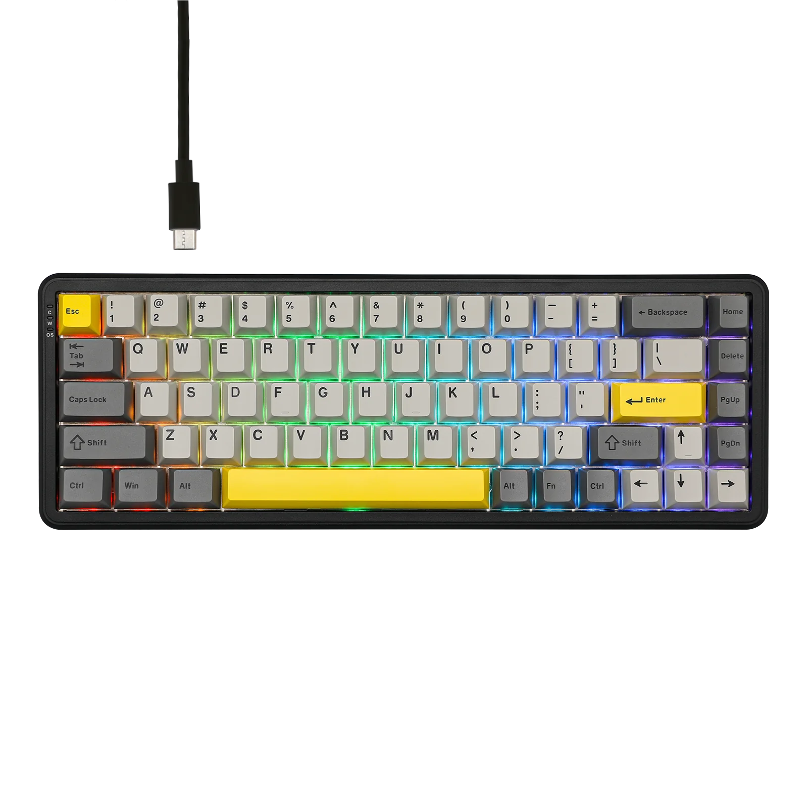 AJAZZ AK680 MAX Gris ANSI avec cable