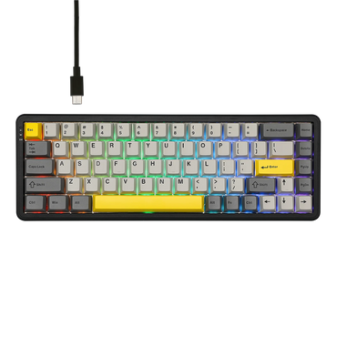 AJAZZ AK680 MAX Gris ANSI avec cable