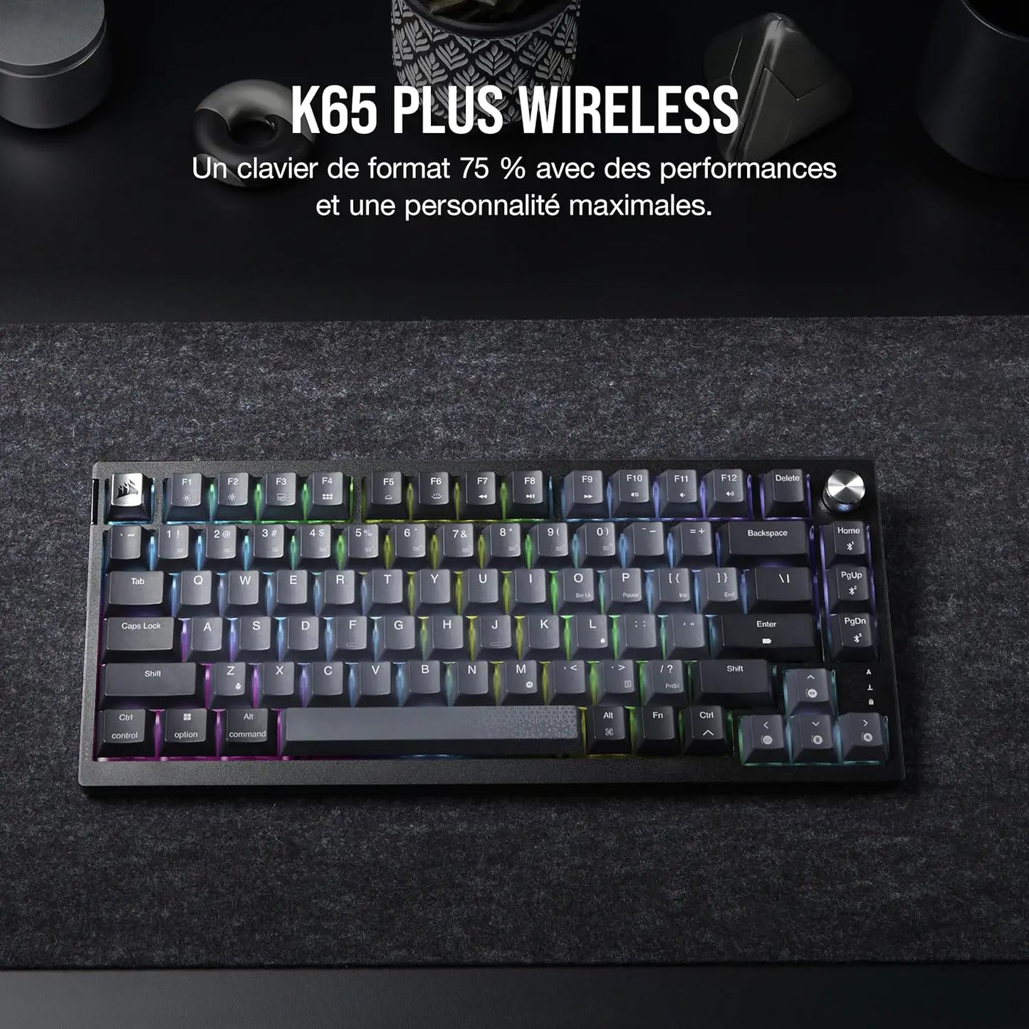 Clavier Corsair K65