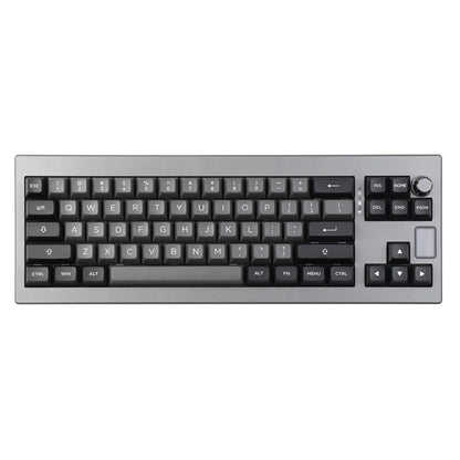 Clavier Custom EPOMAKER Shadow-X 70% Noir Silver