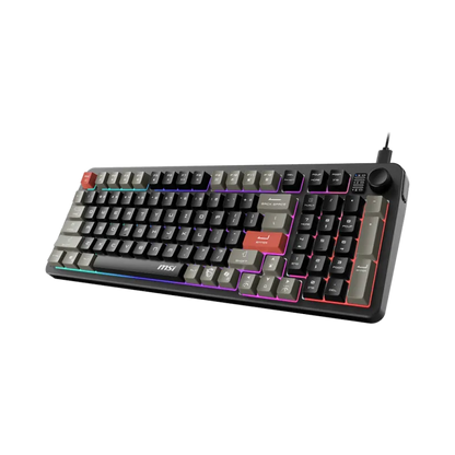 MSI FORGE GK110 AZERTY avec molette de volume et rgb