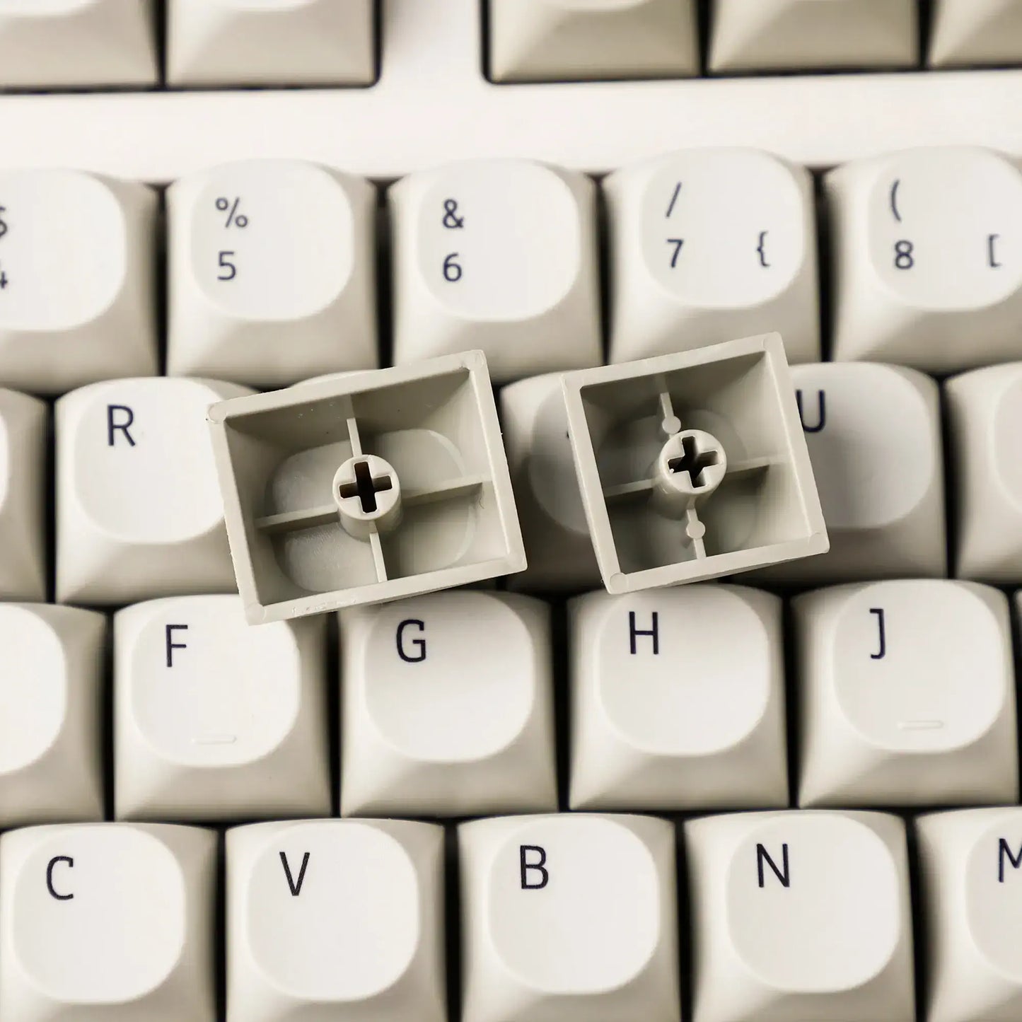 DE ISO KEYCAPS Vintage grau