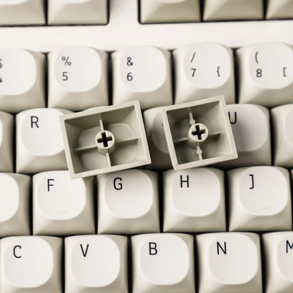 DE ISO KEYCAPS Vintage grau