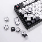Keycaps ISO FR Black & White - Vignette | CustomTonClavier.fr