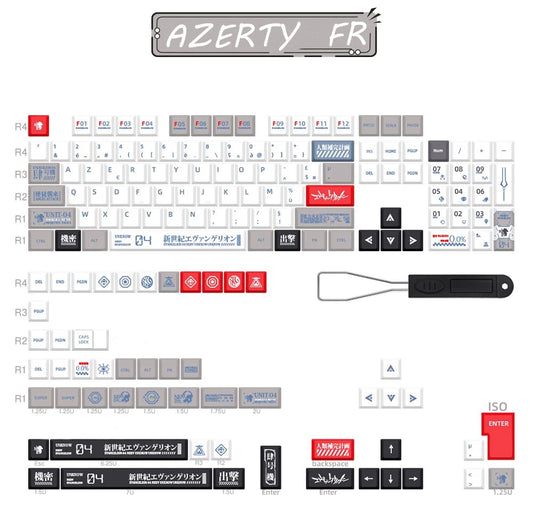 Keycaps Azerty EV-04