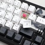 Keycaps azerty Lotus Ancre - Vignette | CustomTonClavier.fr