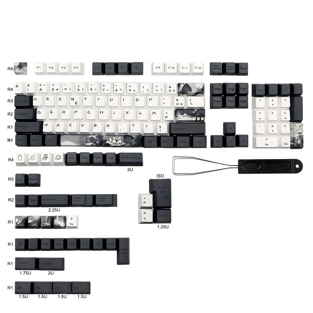 Keycaps Azerty Lotus Ancre OEM