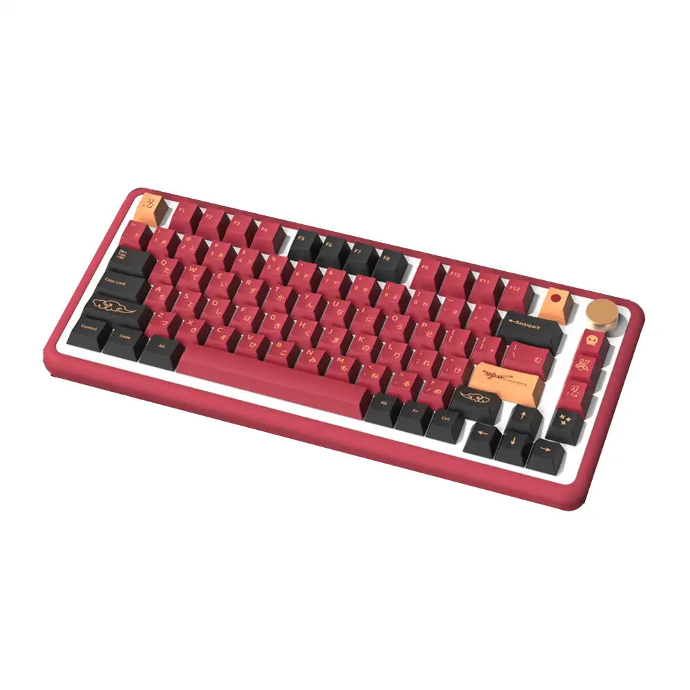 Keycaps AZERTY Samourai Rouge