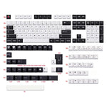 Keycaps ISO FR Black & White - Vignette | CustomTonClavier.fr