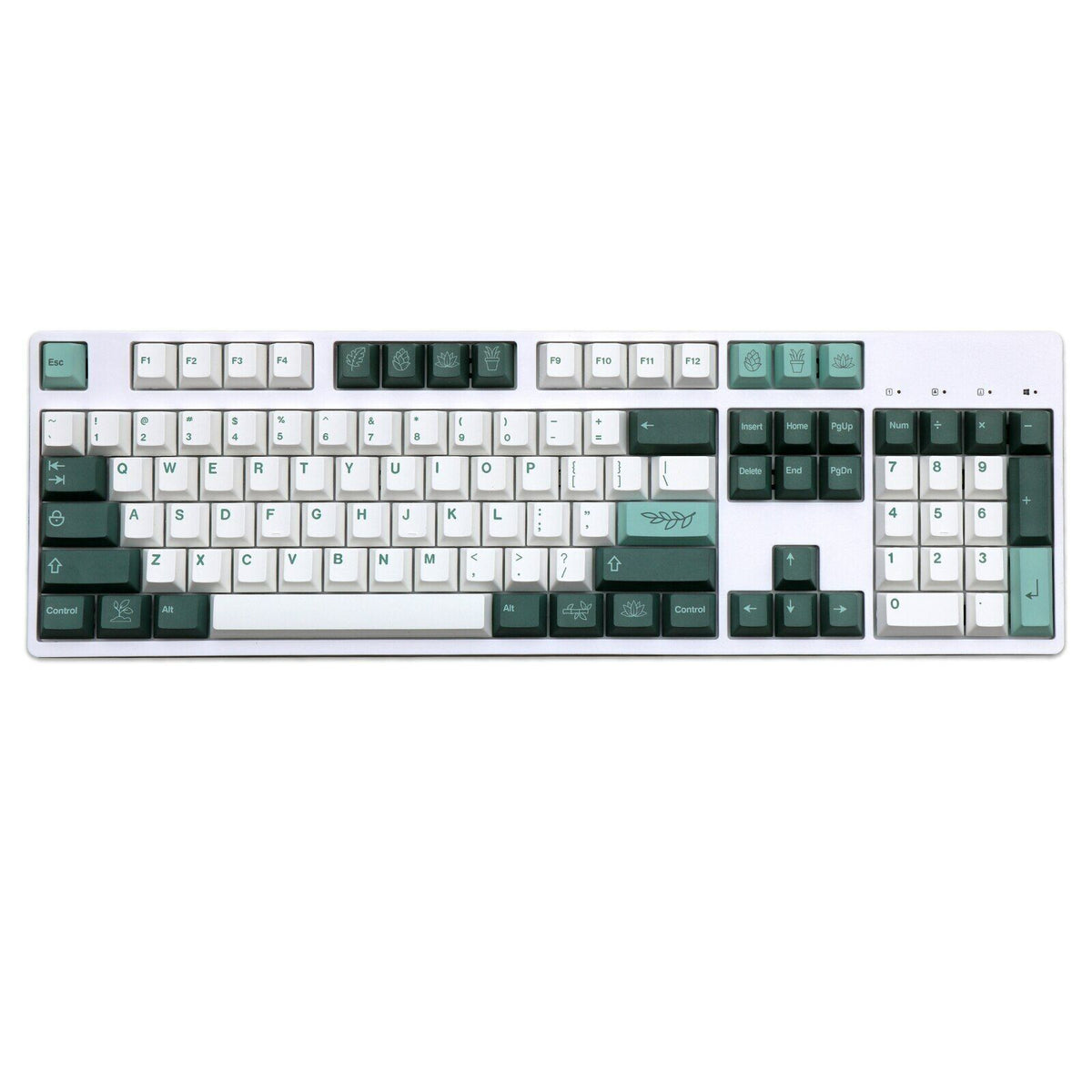 Keycaps ISO FR Botanical pour un layout AZERTY - CustomTonClavier.fr